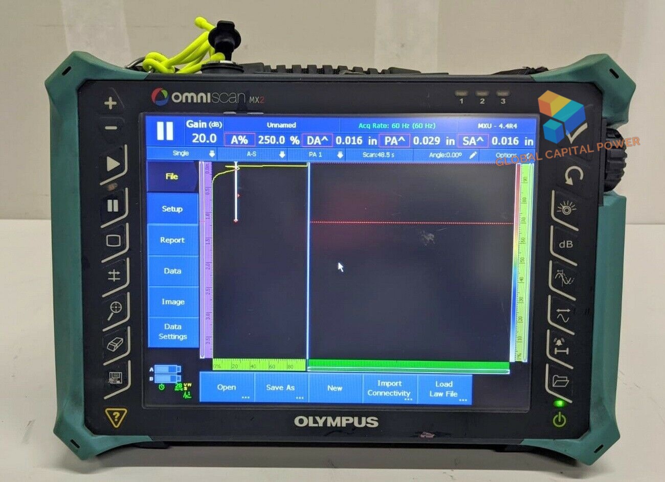 Olympus OmniScan MX2 32:128 Phased Array Flaw Detector