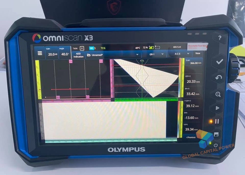 Olympus OmniScan X3 Phased Array Flaw Detector