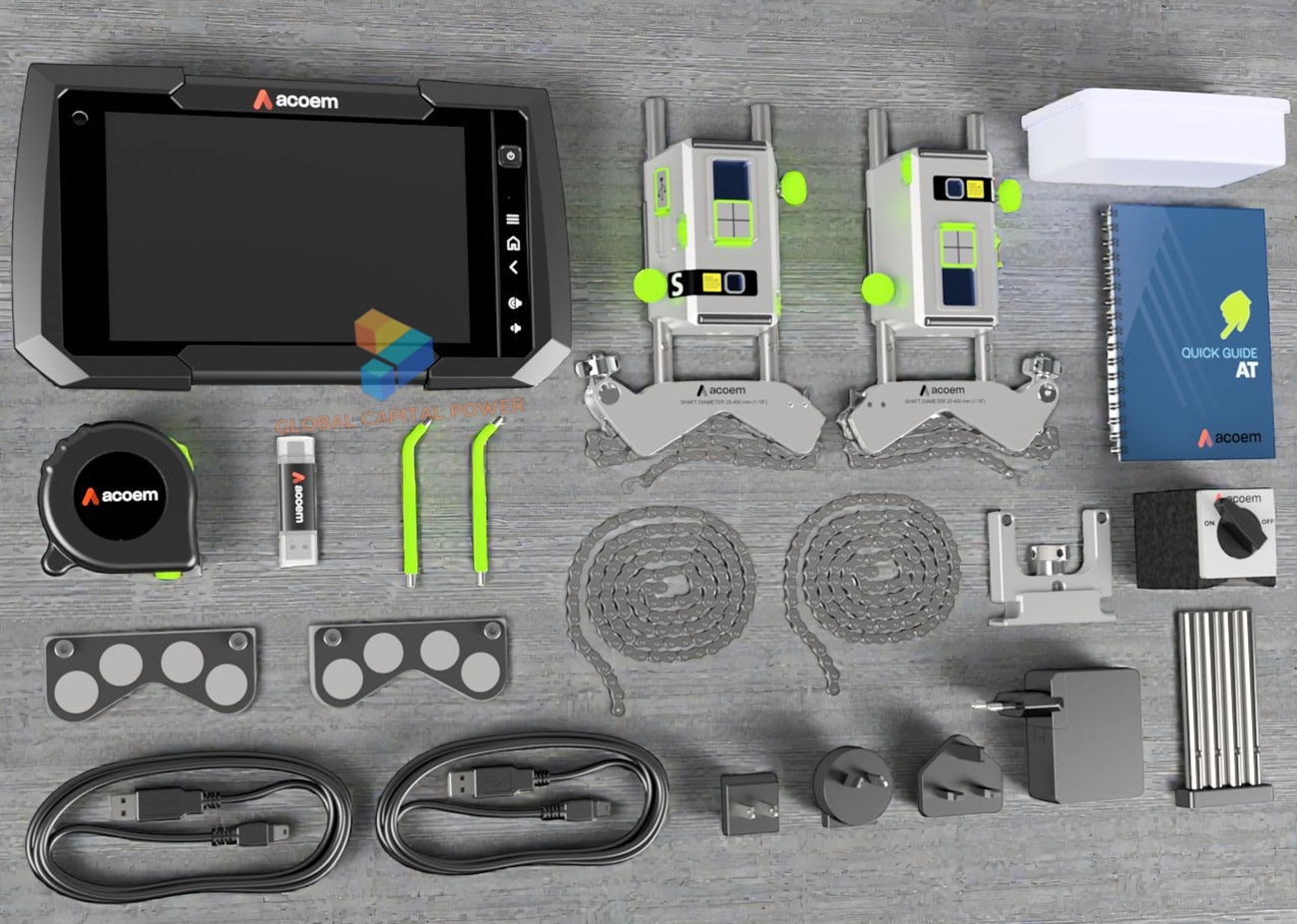 Acoem AT-400 Laser Shaft Alignment System