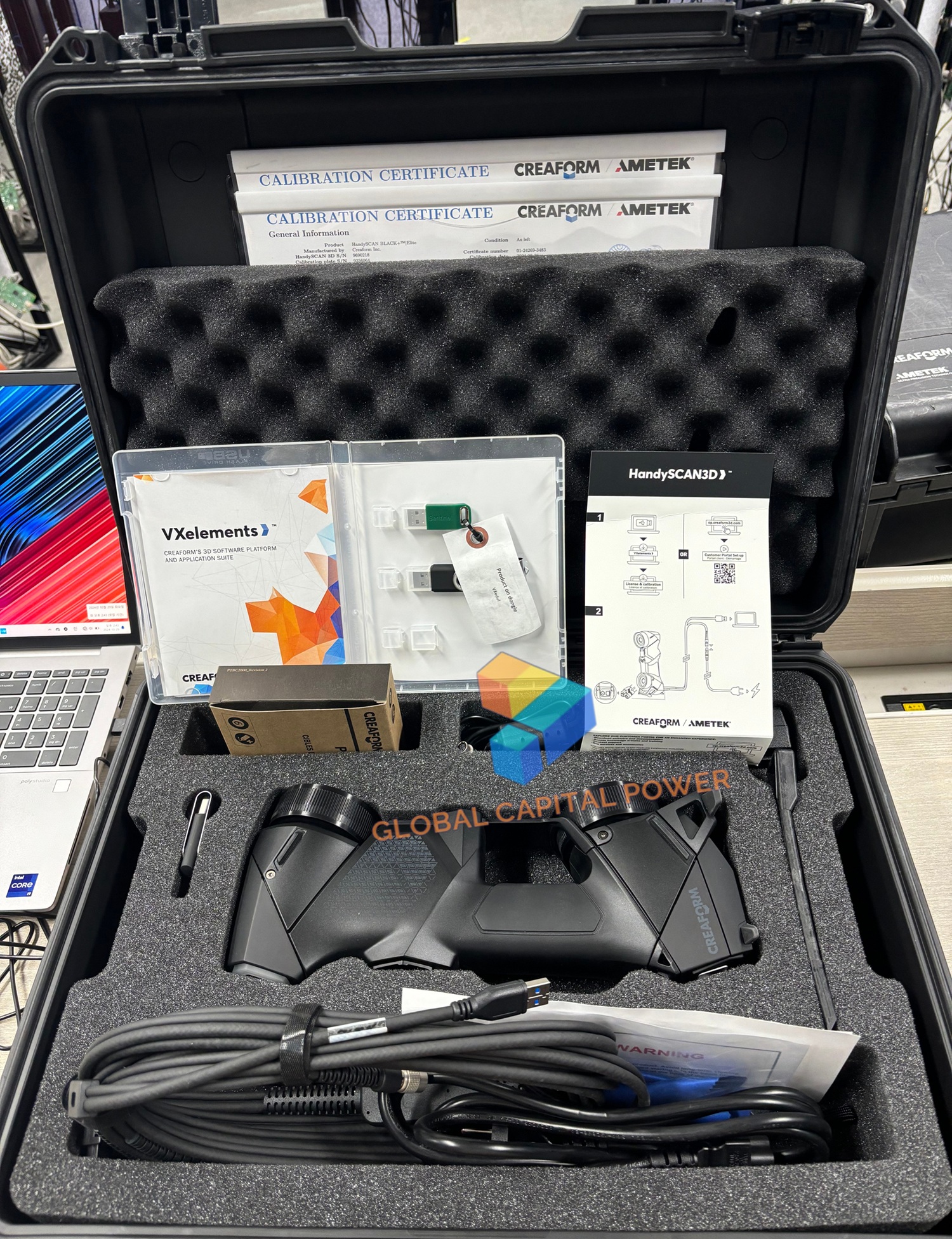 Creaform HandySCAN BLACK Elite 3D Scanner