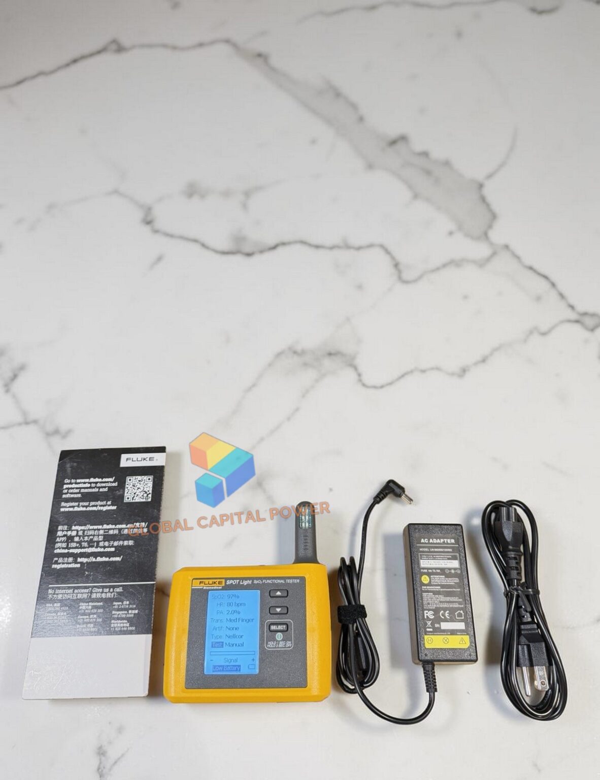 Pro Sim Spo2 Test Module Fluke ProSim 8 Vital Signs Patient Simulator + SpO2 Module - Global ...